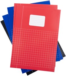 Cahier SOHO Basic A4 carreau 10x10mm 80 pages 60g assorti 5 pièces 5 Stuk