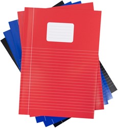 Cahier SOHO Basic A4 ligné 80 pages 60g assorti 5 pièces 5 Stuk