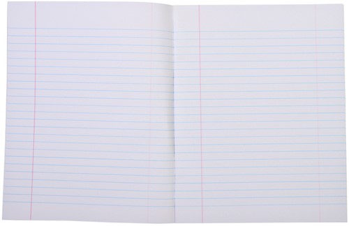 Cahier Qbasic 210x165mm ligné 80 pages 70g assorti 1 Stuk-2