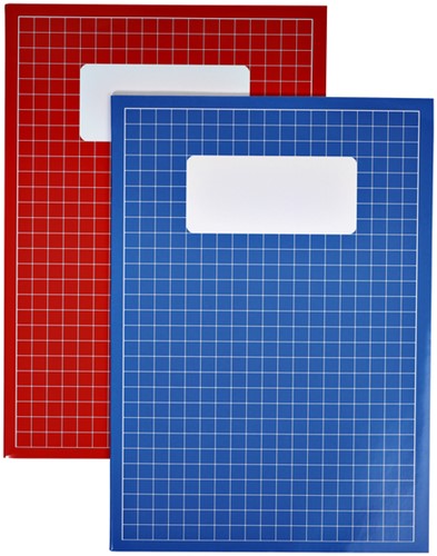 Cahier Qbasic A4 carreau 10mm 80 pages 70g assorti 1 Stuk-3