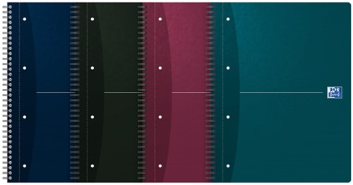 Collegeblk Oxf Ess A4+ ln 4g 180pag 80gr assorti 1 Stuk