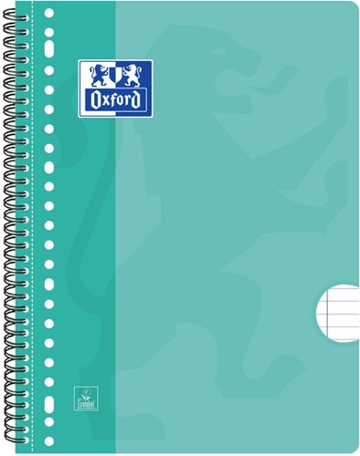 Bloc collège Oxford School A4+ 23 perf ligné 160 feuilles 80g assorti 1 Stuk-2