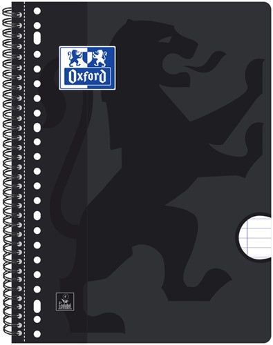 Bloc collège Oxford School A4+ 23 perf ligné 160 feuilles 80g assorti 1 Stuk-1
