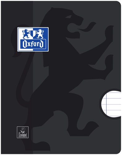 Schrift Oxford School A5 lijn 72pag 80gr zw 1 Stuk