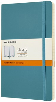 Notitieboek Moleskine large 130x210 ln sc reef bl 1 Stuk