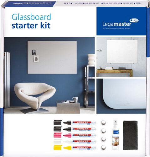 Kit starter tableau en verre Legamaster 1 Doos