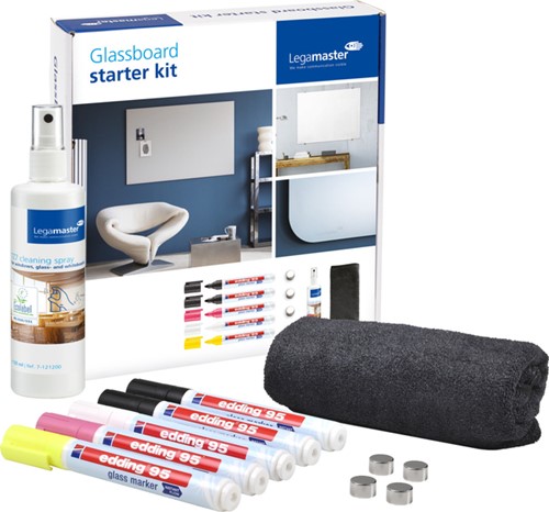 Kit starter tableau en verre Legamaster 1 Doos-3