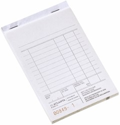 Bloc de caisse Djois Atlanta 142x100mm 50x 2 feuilles carbone sans bois blanc 1 Stuk