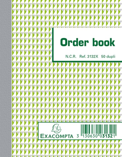 Orderboek Exacompta 135x105mm 50x2vel 1 Stuk
