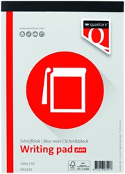 Bloc-notes Quantore A5 uni 100 feuilles 60g 1 Stuk