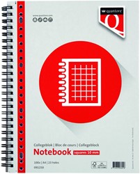 Bloc de cours Quantore A4 carreaux 10mm 23 perforations 200 pages 70g 1 Stuk