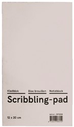 Bloc brouillon Qbasic 12x20cm 150 feuilles 45g 1 Stuk