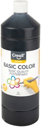 Gouache creall basic noir 1000ml 1000 Milliliter