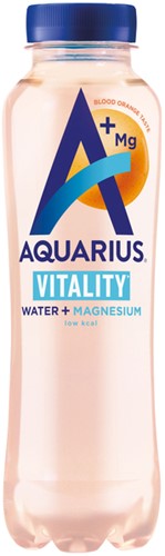 Frisdrank Aquarius hydra bloodorange PET 0.40l 1 Fles