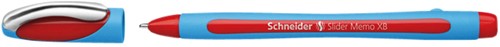 Stylo bille Schneider Slider Memo Extra Large rouge 1 Stuk-3
