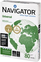 Papier copieur Navigator Universal A4 80g blanc 500 feuilles 500 Vel