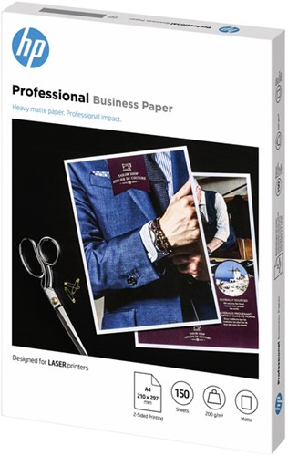 Fotopapier HP 7MV80A A4 laser 200gr mat 150 Vel