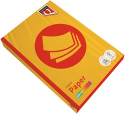 Papier copieur Quantore Colour A4 80g jaune intense 500 feuilles 500 Vel