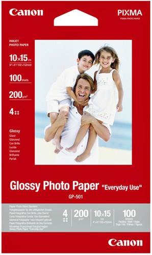 Fotopapier Canon GP-501 10cmx15cm 200gr glans 100 Vel