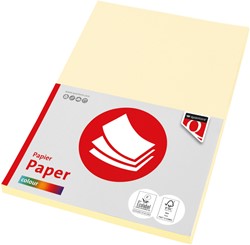 Papier copieur Quantore Colour A4 120g ivoire 100 feuilles 100 Vel