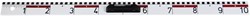 Règle Linex pour tableau scolaire BBR100 1 Stuk