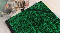 Tekenmap Canson Studio Annonay 370x520mm groen 1 Stuk-3