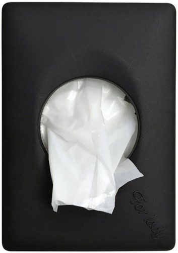 Distributeur sachet serviette hygiénique QuartzLine 441951 Q29 noir 1 Stuk