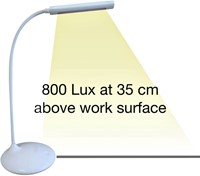 Lampe de bureau Unilux Nelly LED blanc 1 Stuk-1