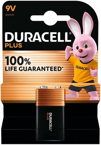 Pile Duracell Plus 1x 9 volt 1 Stuk