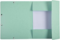 Elastomap Exacompta aquarel A4 3 klep 400gr groen 1 Stuk-2