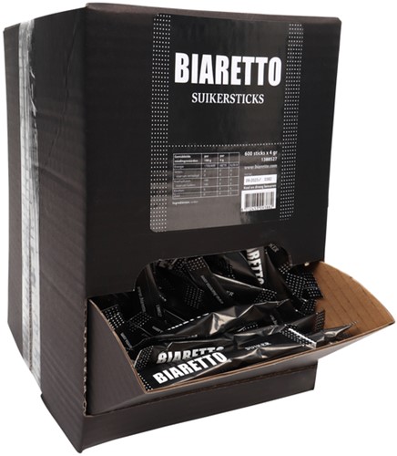 Sticks sucre Biaretto 4g 600 pièces 600 Stuk-3