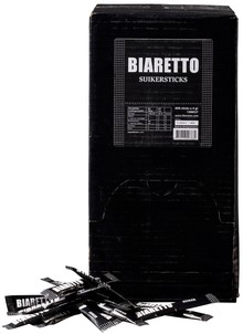 Sticks sucre Biaretto 4g 600 pièces 600 Stuk-2