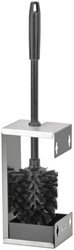 Toiletborstelset Quartzline rvs zilver 1 Set