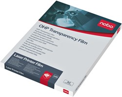 Transparant Nobo voor laserprinters 50 stuks 50 Vel
