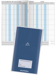 Registre de fréquentation Aurora 155x260mm 56 pages Néerlandais 1 Stuk