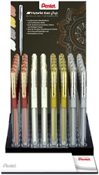 Gelschrijver Pentel K118 Grip M assorti 1 Stuk