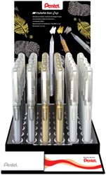 Gelschrijver Pentel K230M M metallic assorti 1 Stuk