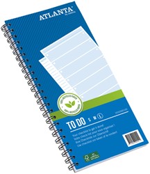 Things To Do Djois Atlanta Large recyclé 297x150mm 100 feuilles 70g bleu 1 Stuk