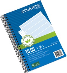 Things To Do Djois Atlanta Medium recyclé 195x135mm 100 feuilles 70g bleu 1 Stuk