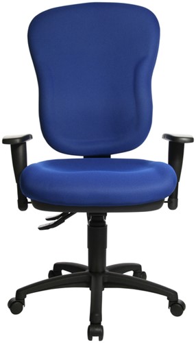 Bureaustoel Topstar Wellpoint 30 SY blauw 1 Stuk