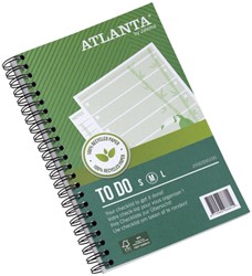 Things To Do Djois Atlanta Jungle recyclé 125x195mm 100 feuilles 70g vert 2 pièces 2 Stuk