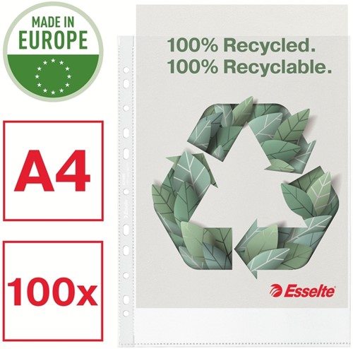 Showtas Esselte recycle PP A4 70µ 11-gaats 100 Stuk-5