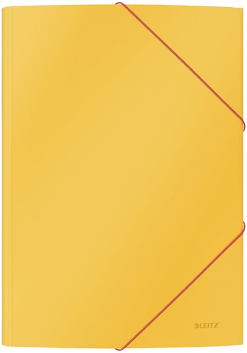 Chemise à élastique Leitz Cosy A4 3 rabats jaune 1 Stuk