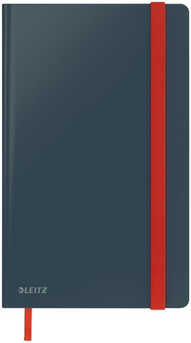 Notitieboek Leitz Cosy A5 160blz 100gr lijn grijs 1 Stuk
