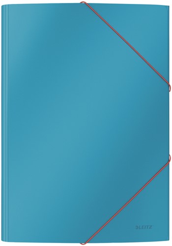 Elastomap Leitz Cosy A4 3-kleps blauw 1 Stuk