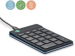 Pavé numérique ergonomique R-Go Break filaire noir 1 Stuk