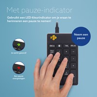 Toetsenbord R-Go Ergonomisch Numpad Break Draad 1 Stuk-3