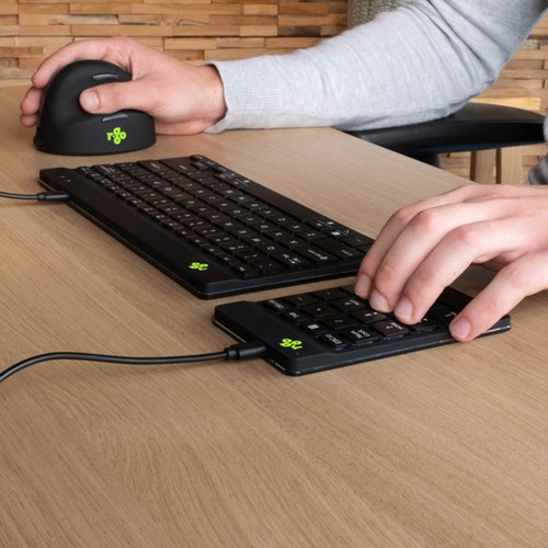 Toetsenbord R-Go Ergonomisch Numpad Break Draad 1 Stuk-4