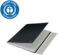 Trieur Leitz Recycle 12 onglets carton noir 1 Stuk-1