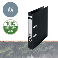 Classeur à levier Leitz Recycle 180° A4 50mm carton noir 1 Stuk-2